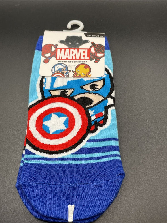 Marvel Captain America Kawaii Youth Socks