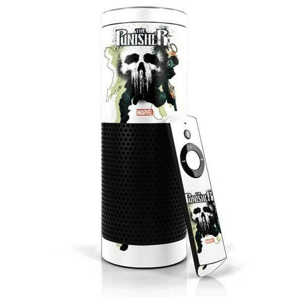 Marvel The Punisher Colors Amazon Echo Skin By Skinit NEW