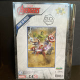 Marvel Avengers Prime 300 Piece 3D Puzzle 12”x18” In Collector Tin Box