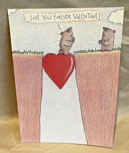 Valentine’s Day Greeting Card w/Envelope NEW