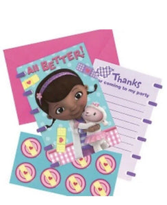 Doc McStuffins Thank You Post Cards 8ct