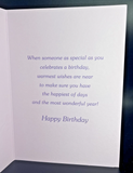 Birthday Greeting Card w/Envelope