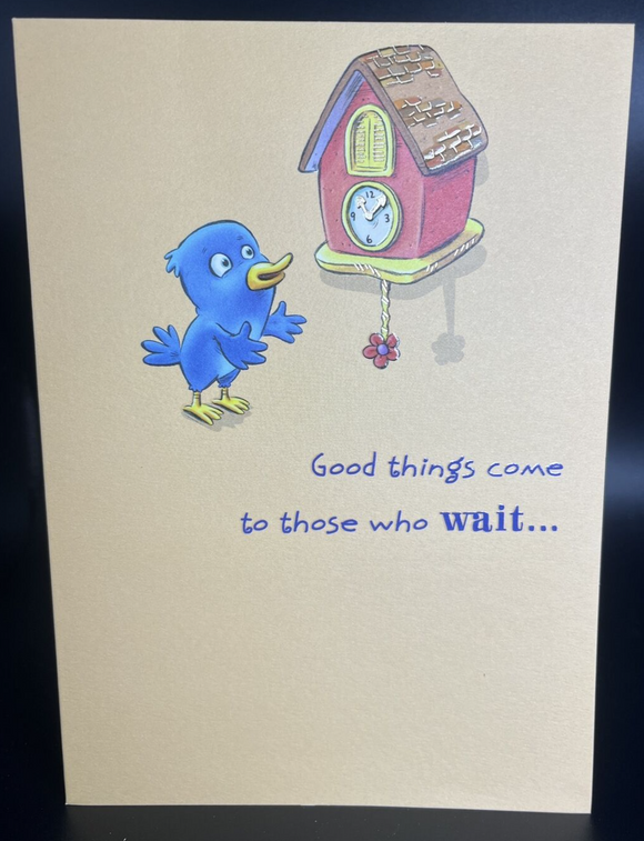 Birthday Greeting Card w/Envelope