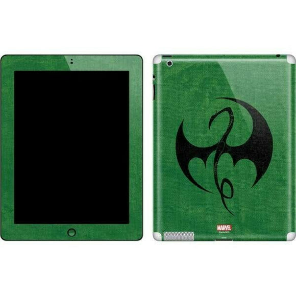 Marvel Iron Fist Dragon Symbol Apple iPad 2 Skin By Skinit NEW