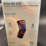 DonJoy Youth Marvel Avengers Captain America Neoprene Knee Sleeve Patella Donut