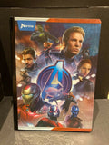 Marvel Avengers Composition Graph Grid Notebook w/Sticker Sheet 100 pages NEW
