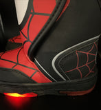 Spiderman Light Up Storm Boot Hook N Loop Closure Kids 9 Marvel