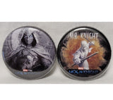 Marvel: MOON KNIGHT - 2022 // Disney TV-Series // 1.5 Inch // Pin Button Set x8