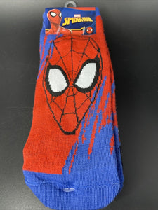 Mens Ankle Socks 3Pairs 2 Spiderman 1 Venom Sz 6-12
