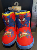 Spidey & Amazing Friends Plush Boot Slipper Sz 9/10