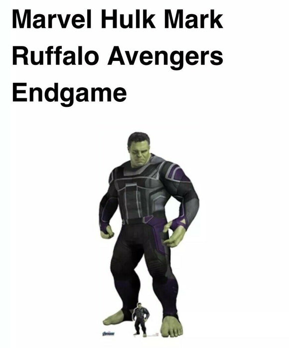 Marvel Hulk Mark Ruffalo  Avengers Endgame Star Cutout SC1315 Hulk NEW