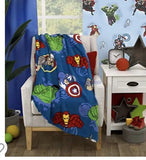 Marvel Avengers Fight the Foes Super Soft Toddler Blanket