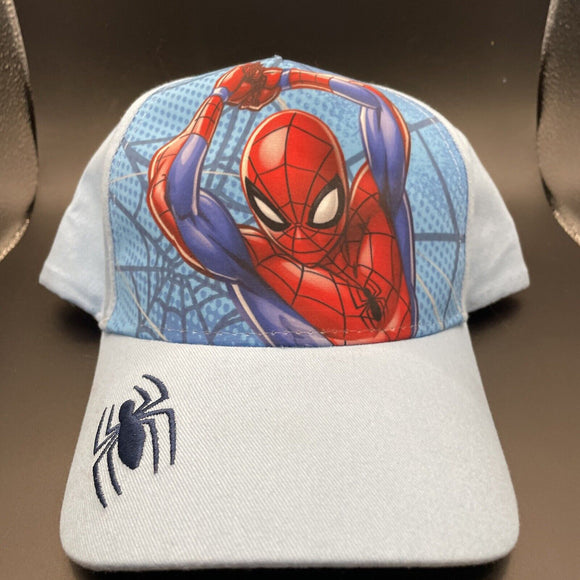 Spiderman Kids Baseball Cap w/embroidered Logo Adjustable