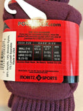 2 (Two) Pair PowerSox Moretz Soccer Socks Maroon Size Small NWT