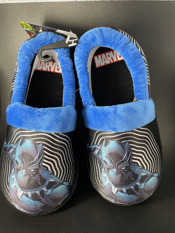 Marvel Black Panther Plush Foam Kids Slippers Size L (13-1)