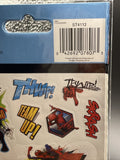 Marvel Spider-Man Character and Symbols Sticker Sheet 4-Pack Multi-Color