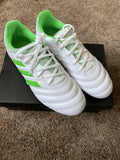 Adidas Copa 19.3 FG J White/Lime Sz 4.5 Soccer Cleats NEW