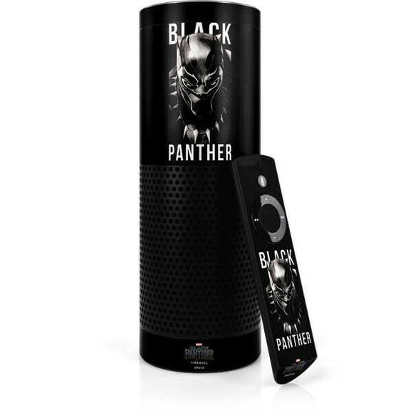 Marvel Black Panther Profile Amazon Echo Skin By Skinit NEW