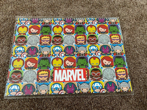 Miniso Avengers Color Comic A3 Sketch Book-C 80 Sheets Marvel NEW