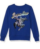 Marvel Girls Spiderman Sweatshirt Royal Size Med 7/8