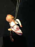 Pink Jenna Prayer Angel Orn by the Encore Group made by Russ Berrie NEW
