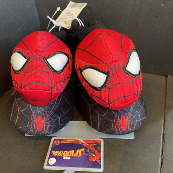 Marvel Spiderman Child Sock Slippers size 11/12