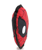 Marvel Comics Spider-Man Face Ballistic Squeaker Dog Toy Red