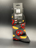 Marvel Deadpool Taco Crew Men's Sock Shoe Size 7-11